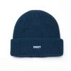 Mens OBEY - Future Beanie, Deep Ocean