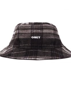 OBEY - Sam Reversible Bucket Hat, Black Multi