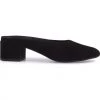 Womens Jeffrey Campbell - Oceane Mules, Black Suede