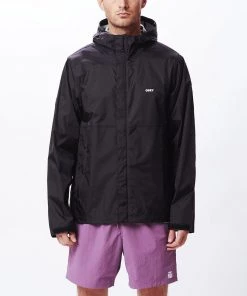 Mens OBEY - Global Men's Jacket, Black 9 Mens OBEY - Global Men's Jacket, Black