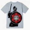 OBEY - Riot Cop Peace Shield Men's Classic Tee, Heather Grey Mens