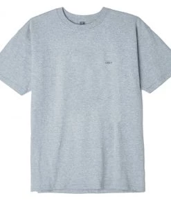 OBEY - Riot Cop Peace Shield Men's Classic Tee, Heather Grey Mens