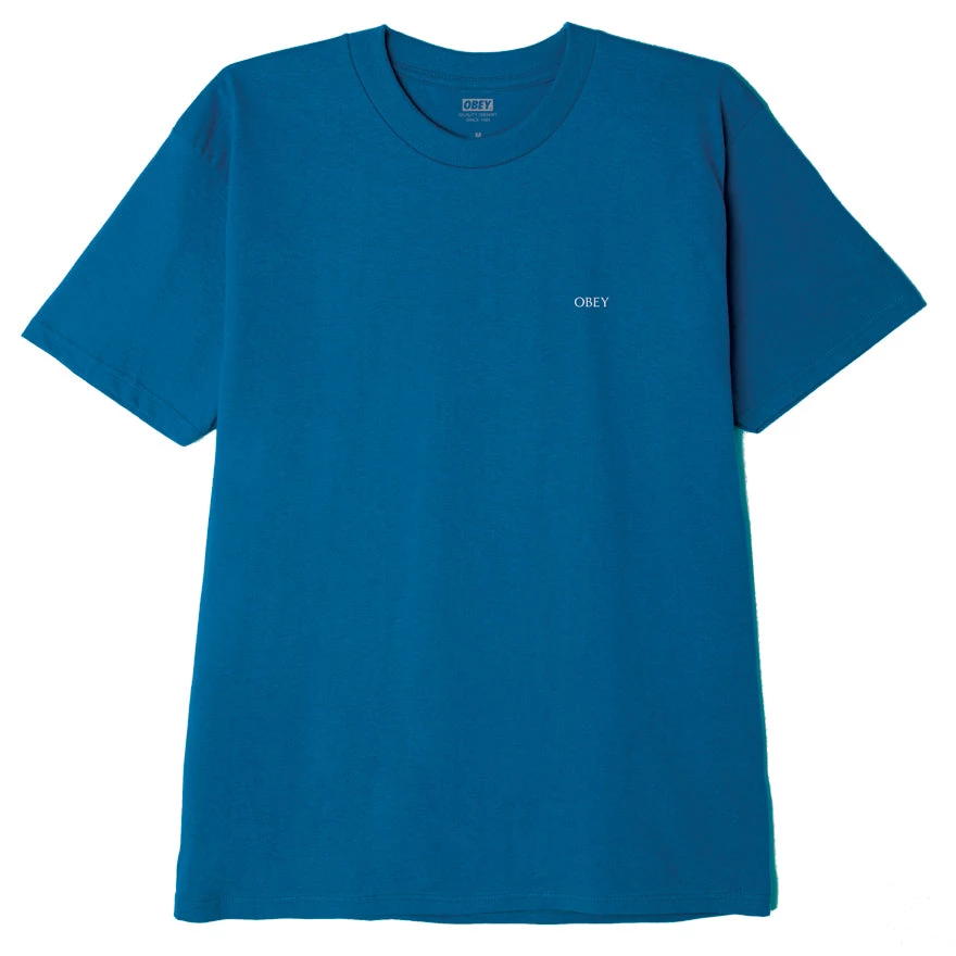 Mens OBEY - Gimme Some Truth Men's Classic Tee, Royal Blue 2 Mens OBEY - Gimme Some Truth Men's Classic Tee, Royal Blue