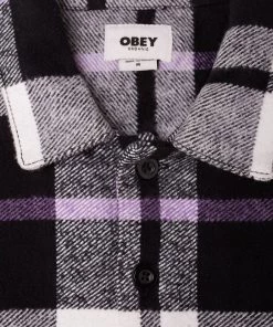 OBEY - Advert Woven Men's Shirt, Black Multi
