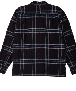 OBEY - Fiasco Woven Men's Shirt, Black Multi