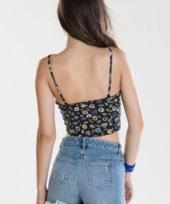 Sale OBEY - Sheila Women's BustierTop, Black