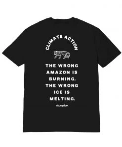 Akomplice - The Wrong Amazon Men's S/S Tee, Black Mens