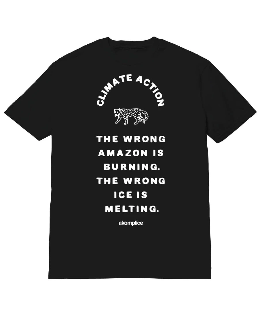 Akomplice - The Wrong Amazon Men's S/S Tee, Black Mens 1 Akomplice - The Wrong Amazon Men's S/S Tee, Black Mens
