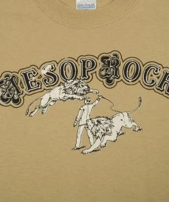 Aesop Rock - Fast Cars Men's Shirt, Tan 5 Aesop Rock - Fast Cars Men's Shirt, Tan