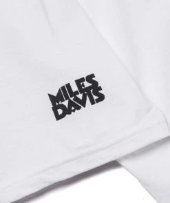 HUF X Miles Davis - Directions Tee, White Mens