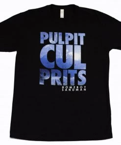 Stones Throw Homeboy Sandman - Pulpit Culprits Men's Tee, Black Music