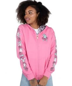 Sale Tokidoki - Floral Quartz Women's Hoodie, Pink