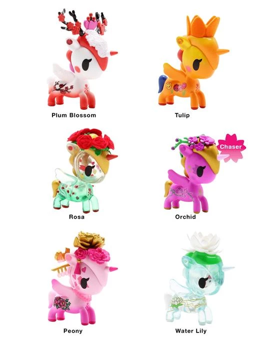 Tokidoki - Flower Power Unicorno Blind Box Womens 2 Tokidoki - Flower Power Unicorno Blind Box Womens
