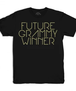 Mens Loud Silence - Future Grammy Winner Men's Tee, Black