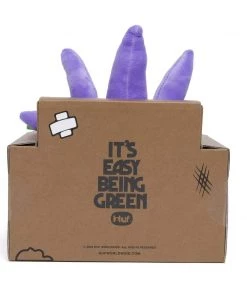 HUF X Green Buddy Plush Doll, Purple