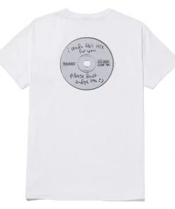 HUF X Pleasures - Head Unit Tee, White Mens