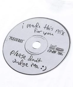 HUF X Pleasures - Head Unit Tee, White Mens