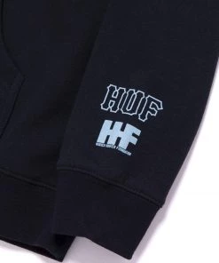 HUF X Harold Hunter Foundation 2021 Men's Pullover Hoodie, Navy