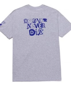 Mens HUF X Harold Hunter Foundation 2021 Men's Tee, Grey Heather