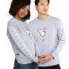 Tokidoki X Hello Kitty - Hello Scoops L/S Unisex Tee, Light Heather Grey