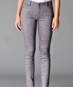 Flying Tomato Sale Spirit Animal Skinny Pants, Glittery Grey 8 Flying Tomato Sale Spirit Animal Skinny Pants, Glittery Grey