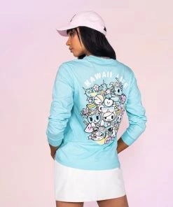 Womens Tokidoki - Kawaii Life L/S Unisex Tee, Blue
