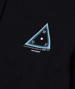HUF - Moons Hoodie, Black Mens