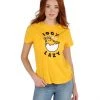 Womens Tokidoki X Gudetama - Mega Lazy Women's Tee, Gold