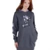 Tokidoki - Midnight Tokimeki Women's Pullover Hoodie Dress, Storm