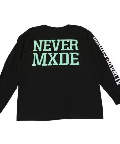 Mens Never Made - CXRE Men's L/S Shirt, Black
