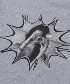 HUF X Playboy - Photo Dept Tee, Grey Heather