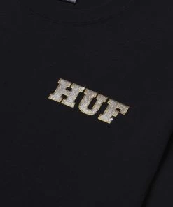 Mens HUF X Playboy - VVS Logo Tee, Black 6 Mens HUF X Playboy - VVS Logo Tee, Black