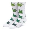 HUF X Green Buddy - Purple Life Buddy Socks, White