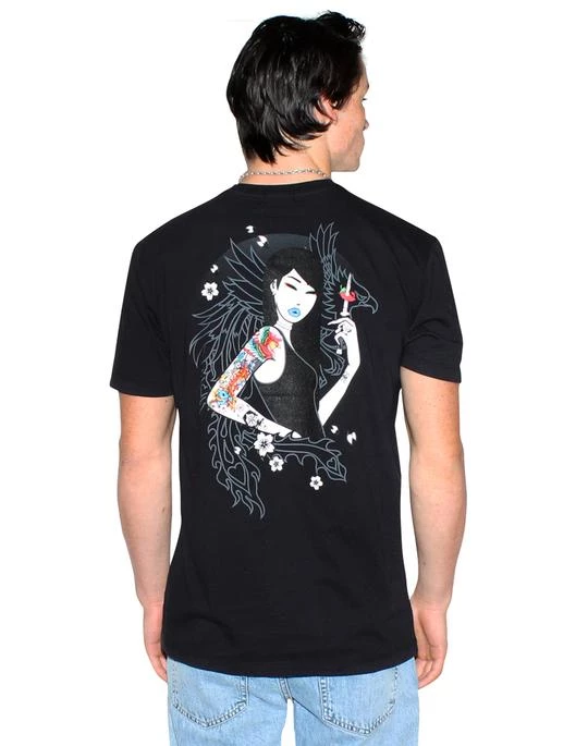 Tokidoki - Phoenix Rising Men's Shirt, Black Mens 1 Tokidoki - Phoenix Rising Men's Shirt, Black Mens