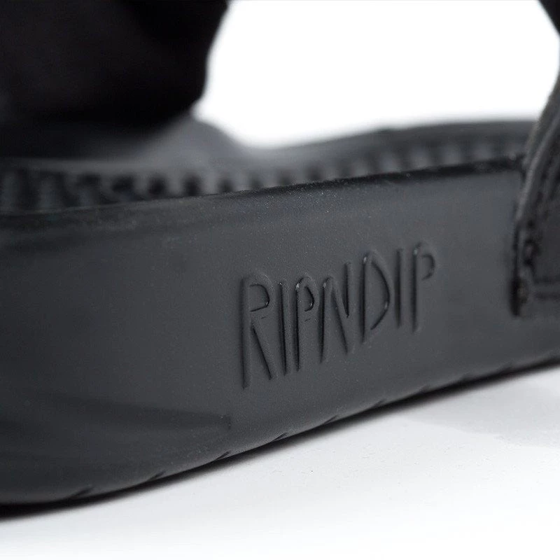 RIPNDIP - Lord Nermal Slides, Black Mens 5 RIPNDIP - Lord Nermal Slides, Black Mens
