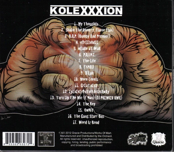 Works Of Mar DJ Premier & Bumpy Knuckles - KoleXXXion, CD Music 2 Works Of Mar DJ Premier & Bumpy Knuckles - KoleXXXion, CD Music
