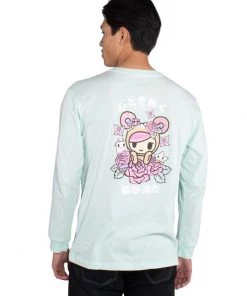 Mens Tokidoki - Rosey L/S Unisex Tee, Mint