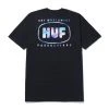 Mens HUF - Sound Label Men's Tee, Black
