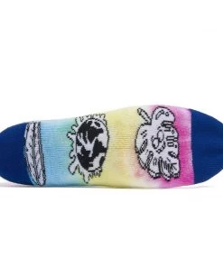Mens HUF X Steven Harrington - Tie Dye Crew Socks, Tie Dye