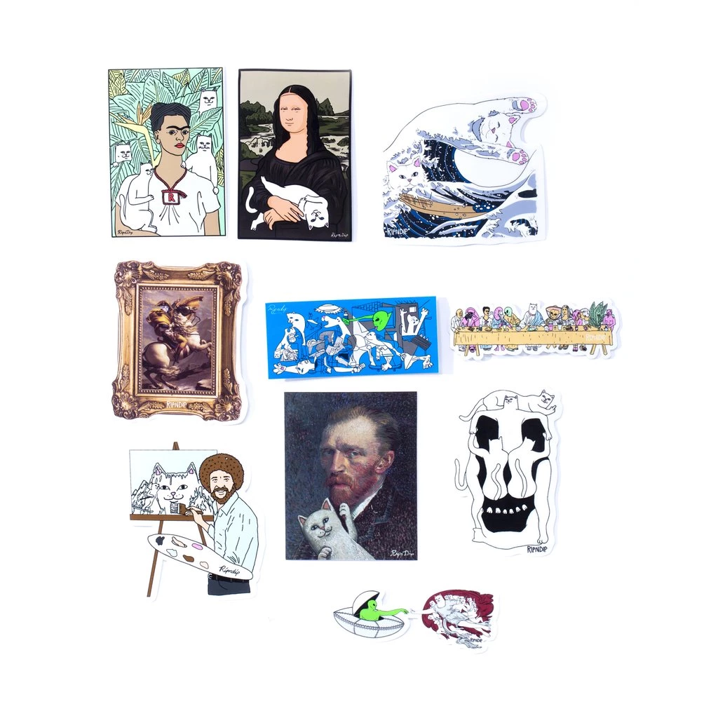 RIPNDIP - Artist Series Sticker Pack Mens 2 RIPNDIP - Artist Series Sticker Pack Mens