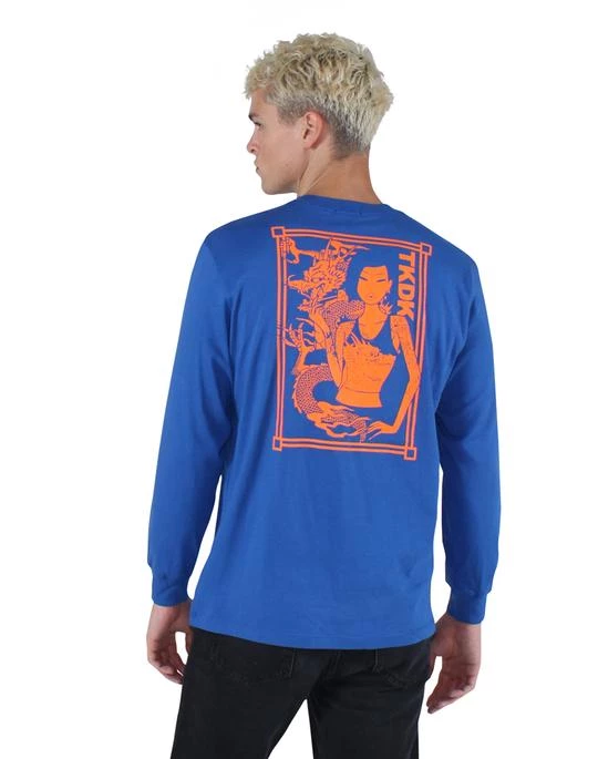 Tokidoki - Smoke And Mirrors L/S Men's Tee, Blue 2 Tokidoki - Smoke And Mirrors L/S Men's Tee, Blue