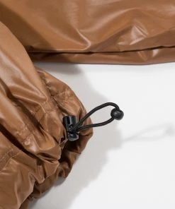 Stussy - Langley Women's Shiny Zip Jacket, Tan