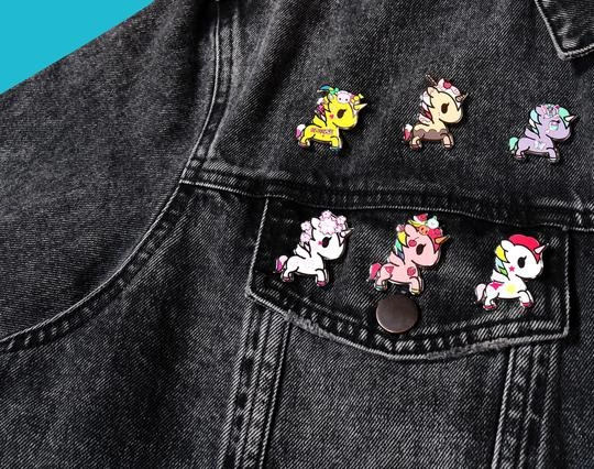 Tokidoki - Unicorno Collectible Enamel Pin Blind Box Womens