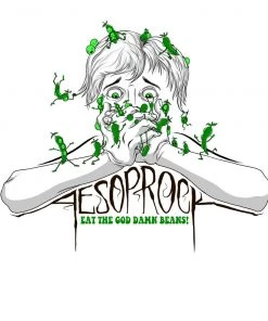 Music Aesop Rock - Beans Men's Shirt, White