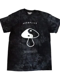 Akomplice - Balance Men's S/S Tee, Black Tie Dye Mens