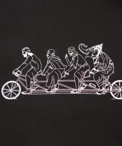 Akomplice - Unity Gang Embroidered Men's Fleece Hoodie, Black Mens