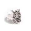Womens Han Cholo For Dez Einswell - Aviator Ring, Silver