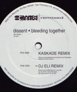 WideHive Records DISSENT - Bleeding Together (Remix), 12" Vinyl