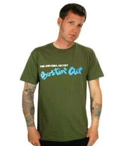 Fania - Joe Cuba Sextet Bustin' Out Men's Shirt, Army