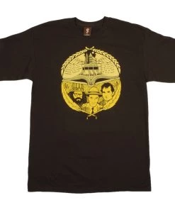 Mens Upper Playground - Jeremy Fish The Beats Men's Shirt, Brown